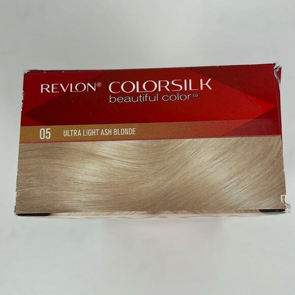 Revlon Colorsilk Hair Color Permanent 05 Ultra Light Ash Blonde Ammonia Free - Picture 6 of 7
